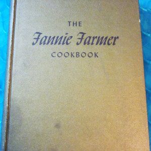 Vintage 1965 The Fannie Farmer Eleventh Edition Hardcover Cookbook - GC